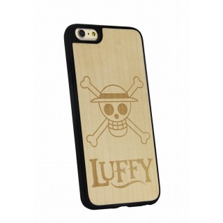 One Piece Light Wood Luffy Logo